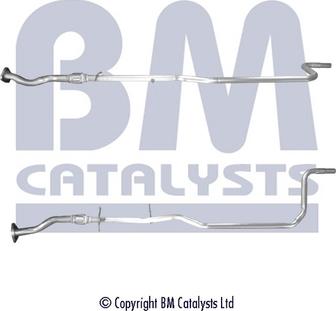BM Catalysts BM50007 - Izplūdes caurule www.autospares.lv
