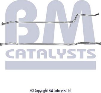 BM Catalysts BM50015 - Izplūdes caurule www.autospares.lv