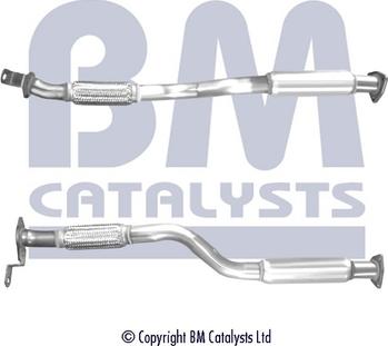 BM Catalysts BM50011 - Izplūdes caurule www.autospares.lv