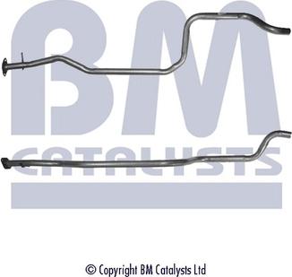 BM Catalysts BM50086 - Izplūdes caurule www.autospares.lv