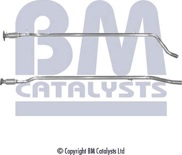 BM Catalysts BM50025 - Izplūdes caurule www.autospares.lv