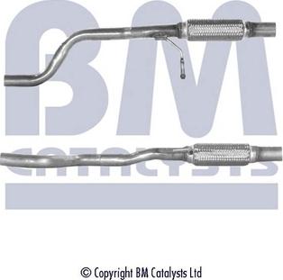 BM Catalysts BM50027 - Izplūdes caurule www.autospares.lv