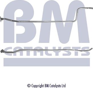 BM Catalysts BM50114 - Izplūdes caurule www.autospares.lv
