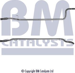 BM Catalysts BM50116 - Izplūdes caurule www.autospares.lv