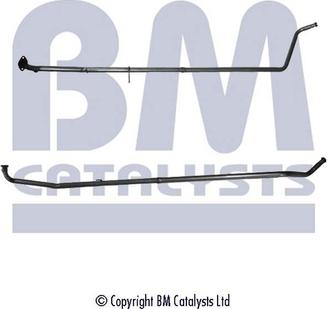 BM Catalysts BM50121 - Izplūdes caurule www.autospares.lv