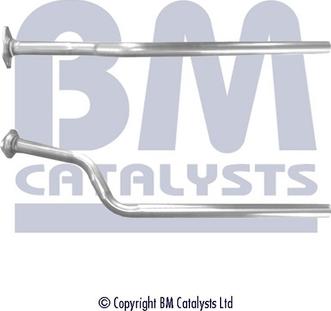 BM Catalysts BM50340 - Izplūdes caurule www.autospares.lv