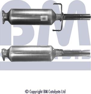 BM Catalysts BM11053 - Nosēdumu / Daļiņu filtrs, Izplūdes gāzu sistēma www.autospares.lv