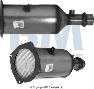 BM Catalysts BM11009 - Nosēdumu / Daļiņu filtrs, Izplūdes gāzu sistēma www.autospares.lv