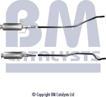 BM Catalysts BM11019 - Nosēdumu / Daļiņu filtrs, Izplūdes gāzu sistēma www.autospares.lv