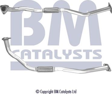 BM Catalysts BM70644 - Izplūdes caurule www.autospares.lv