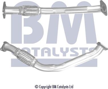 BM Catalysts BM70645 - Izplūdes caurule www.autospares.lv