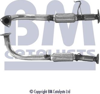 BM Catalysts BM70099 - Izplūdes caurule www.autospares.lv