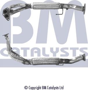 BM Catalysts BM70096 - Izplūdes caurule www.autospares.lv