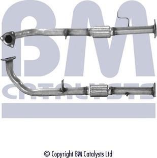 BM Catalysts BM70080 - Izplūdes caurule www.autospares.lv