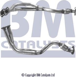 BM Catalysts BM70025 - Izplūdes caurule www.autospares.lv