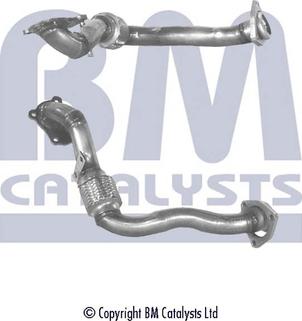 BM Catalysts BM70215 - Izplūdes caurule www.autospares.lv
