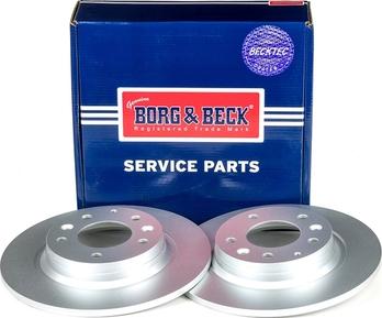 Borg & Beck BBD4335 - Bremžu diski www.autospares.lv