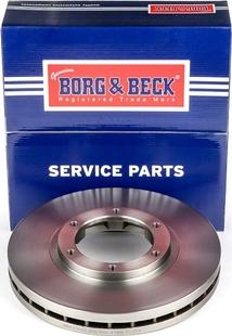Borg & Beck BBD33052 - Bremžu diski www.autospares.lv