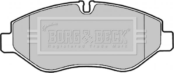Borg & Beck BBP2021 - Bremžu uzliku kompl., Disku bremzes www.autospares.lv
