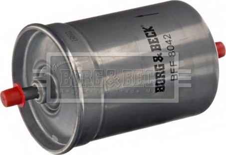 Borg & Beck BFF8042 - Degvielas filtrs www.autospares.lv