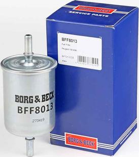Borg & Beck BFF8013 - Degvielas filtrs www.autospares.lv