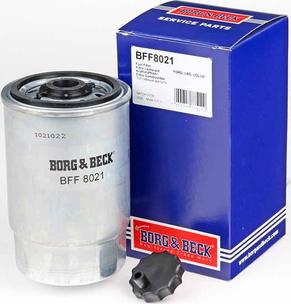 Borg & Beck BFF8021 - Degvielas filtrs www.autospares.lv