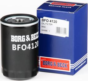 Borg & Beck BFO4120 - Eļļas filtrs www.autospares.lv