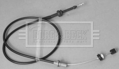 Borg & Beck BKA1112 - Akseleratora trose www.autospares.lv