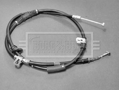 Borg & Beck BKB1798 - Trose, Stāvbremžu sistēma www.autospares.lv