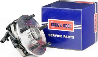 Borg & Beck BWK1293 - Riteņa rumbas gultņa komplekts www.autospares.lv