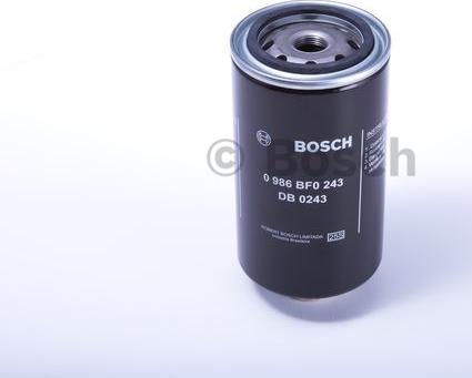 BOSCH 0 986 BF0 243 - Degvielas filtrs www.autospares.lv