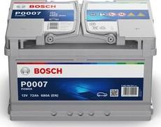 BOSCH 0 092 P00 070 - Startera akumulatoru baterija www.autospares.lv