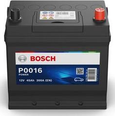 BOSCH 0 092 P00 160 - Startera akumulatoru baterija www.autospares.lv
