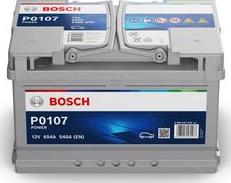 BOSCH 0 092 P01 070 - Startera akumulatoru baterija www.autospares.lv