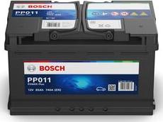 BOSCH 0 092 PP0 110 - Startera akumulatoru baterija www.autospares.lv