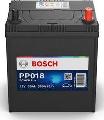 BOSCH 0 092 PP0 180 - Startera akumulatoru baterija www.autospares.lv