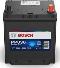 BOSCH 0 092 PP0 300 - Startera akumulatoru baterija www.autospares.lv