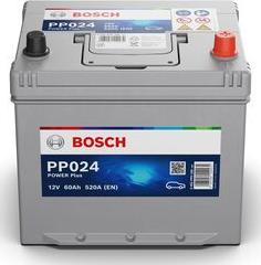 BOSCH 0 092 PP0 240 - Startera akumulatoru baterija www.autospares.lv