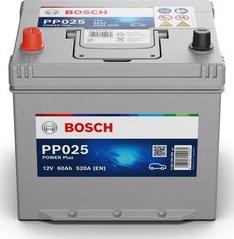 BOSCH 0 092 PP0 250 - Startera akumulatoru baterija www.autospares.lv