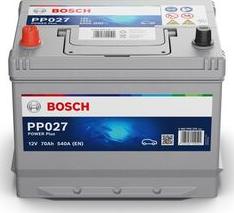 BOSCH 0 092 PP0 270 - Startera akumulatoru baterija www.autospares.lv