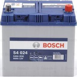 BOSCH 0 092 S40 240 - Startera akumulatoru baterija www.autospares.lv