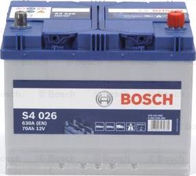 BOSCH 0 092 S40 260 - Startera akumulatoru baterija www.autospares.lv