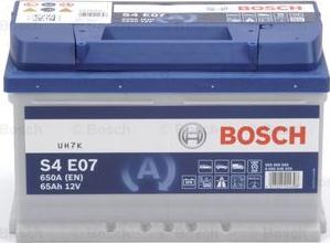 BOSCH 0 092 S4E 070 - Startera akumulatoru baterija www.autospares.lv