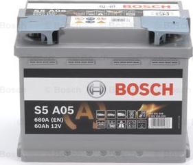 BOSCH 0 092 S5A 050 - Startera akumulatoru baterija www.autospares.lv