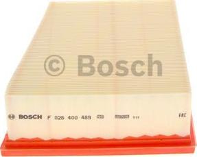 BOSCH F 026 400 489 - Gaisa filtrs www.autospares.lv