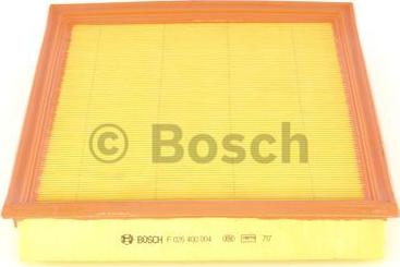 BOSCH F 026 400 004 - Gaisa filtrs www.autospares.lv