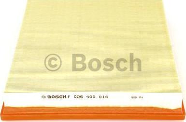 BOSCH F 026 400 014 - Gaisa filtrs www.autospares.lv
