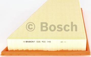 BOSCH F 026 400 149 - Gaisa filtrs www.autospares.lv