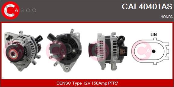 Casco CAL40401AS - Ģenerators www.autospares.lv