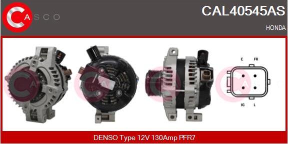Casco CAL40545AS - Ģenerators www.autospares.lv